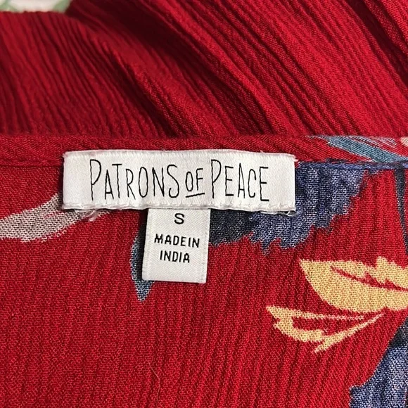 Patrons of Peace floral wrap dress - Picture 10 of 12